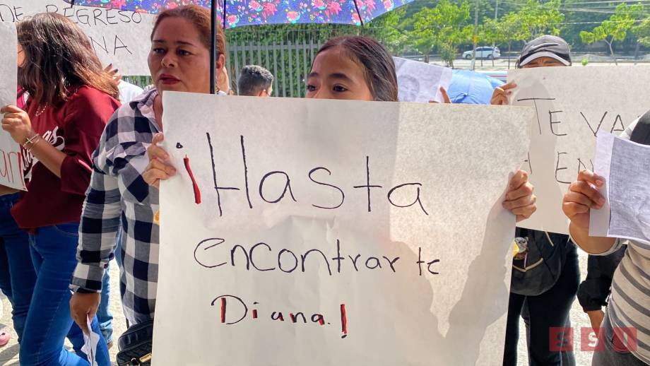 Marchan por Diana; está desaparecida desde hace cuatro días - Susana Solis Informa