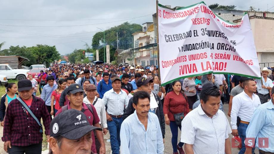 Marchan integrantes de la ORCAO por el 35 aniversario Susana Solis Informa