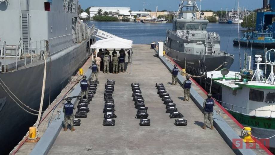 CASI una tonelada de cocaína aseguran en Chiapas - Susana Solis Informa