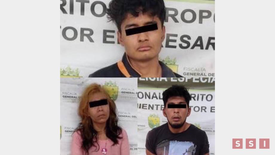 Vinculan a proceso a tres sujetos detenidos por robo a comercio Susana Solis Informa