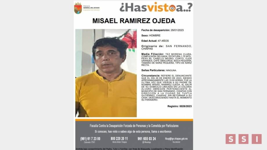 Se suman pobladores a la búsqueda de Maestro desaparecido - Susana Solis Informa