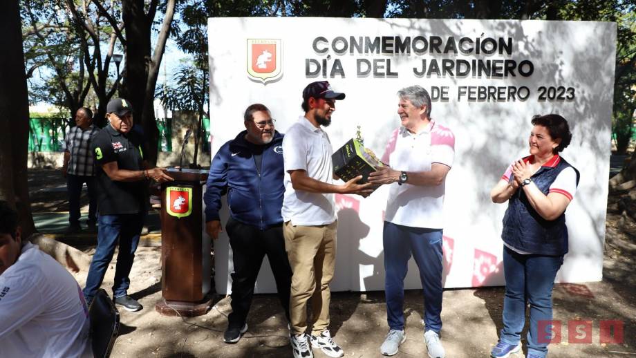 Reconocen al personal de Imagen Urbana en el Día del Jardinero - Susana Solis Informa