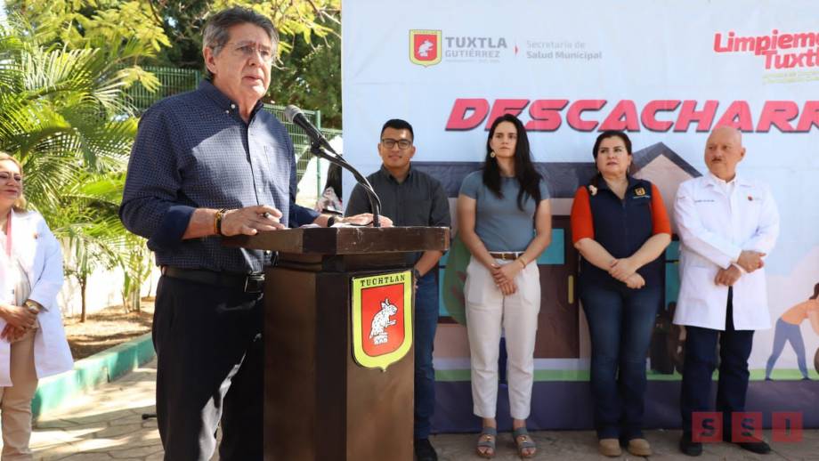 Inician acciones de descacharramiento en 500 manzanas del centro de Tuxtla Gutiérrez - Susana Solis Informa