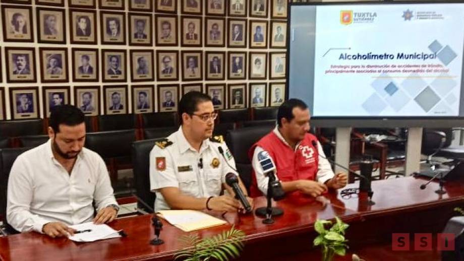 Aplicará ayuntamiento de Tuxtla el programa “Alcoholímetro Municipal” - Susana Solis Informa