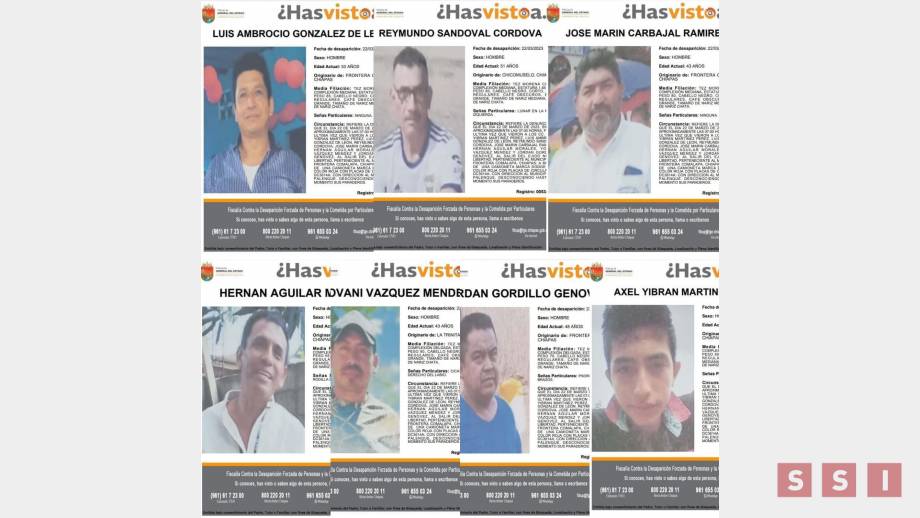 Desaparecen siete personas en la frontera de México - Susana Solis Informa