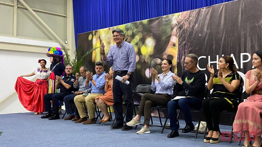 Carlos Morales asiste a la inauguración de la cuarta edición del Chiapas Birding and Photo Festival Susana Solis Informa