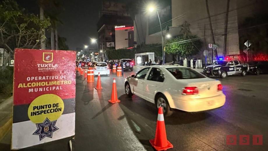 Mediante operativos Alcoholímetro y Zona Dorada, se previenen accidentes y delitos: Alexis Zuart - Susana Solis Informa