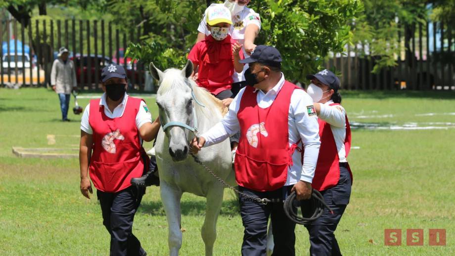 Equinoterapia para niños y niñas, un exitoso servicio de la SSyPC en Chiapas - Susana Solis Informa