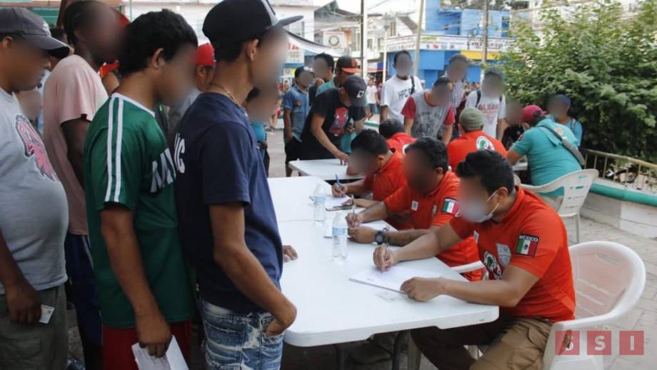 Llegan a acuerdos Caravana Migrante con el INM; les otorgarán Forma Migratoria Múltiple Susana Solis Informa