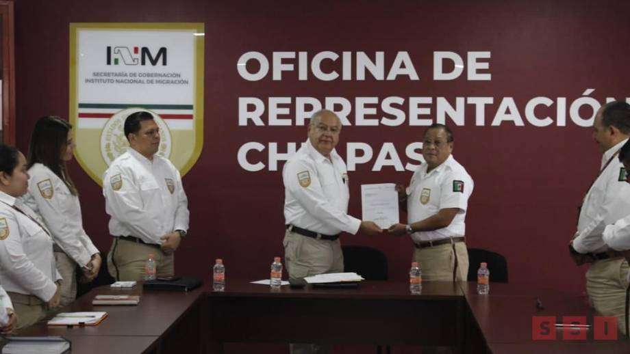 NUEVO TITULAR del INM en Chiapas - Susana Solis Informa
