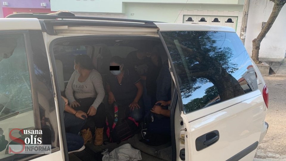 Siete menores de edad también viajaban com polleros