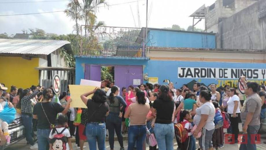 Protestan madres de familia por presunto abuso sexual en kínder de Chiapas - Susana Solis Informa
