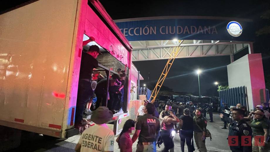 Tres detenidos por transportar a casi 200 migrantes en condiciones infrahumanas Susana Solis Informa