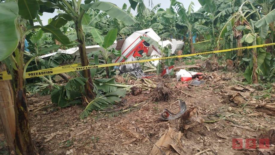 Desploma avioneta fumigadora en Chiapas - Susana Solis Informa