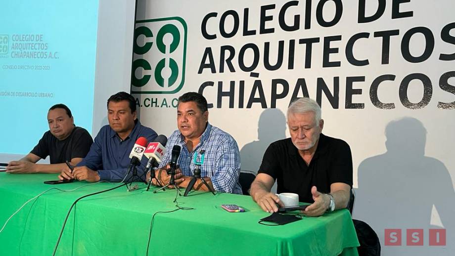 INVIABLE la Obra del Circuito Interior “Chiapas de Corazón”: Colegio de Arquitectos Susana Solis Informa