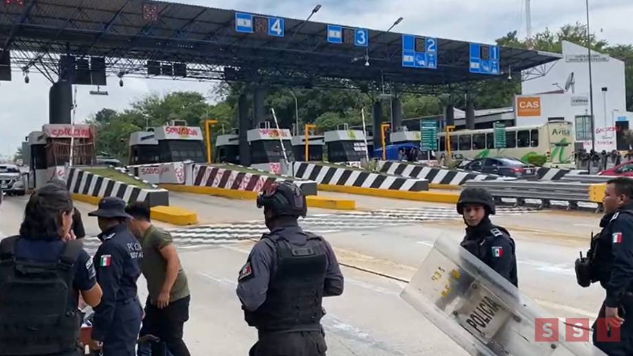 Liberan caseta de cuota Chiapa de Corzo a SCLC - Susana Solis Informa