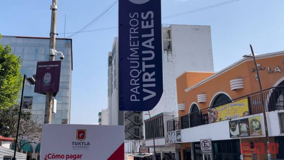 COLOCAN en Tuxtla Gutiérrez parquímetros virtuales - Susana Solis Informa
