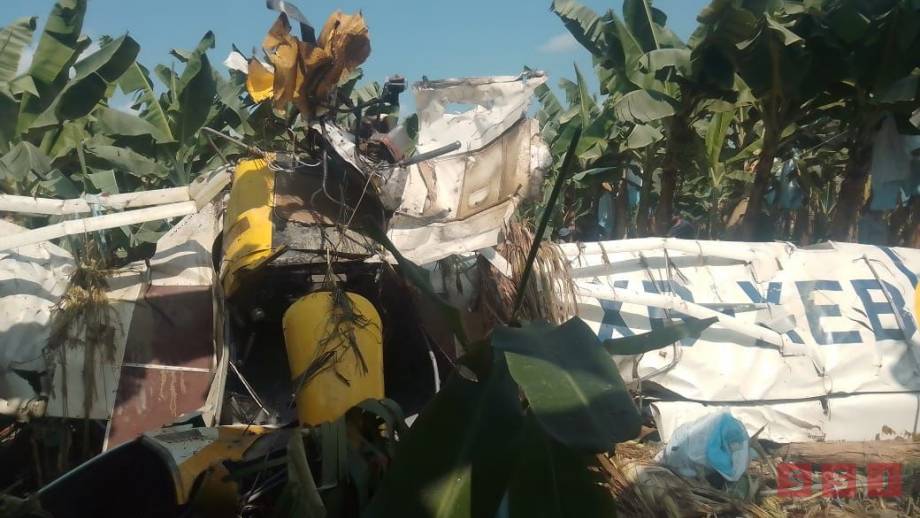 CAE avioneta en rancho de Mazatán - Susana Solis Informa