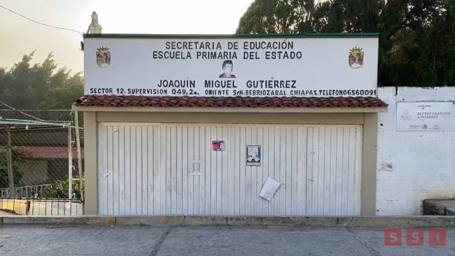 SUSPENDEN clases en Berriozábal por falta de garantías Susana Solis Informa