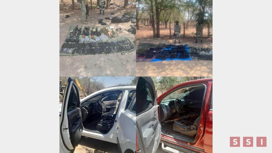 ASEGURAN arsenal y equipo táctico en Chiapas Susana Solis Informa