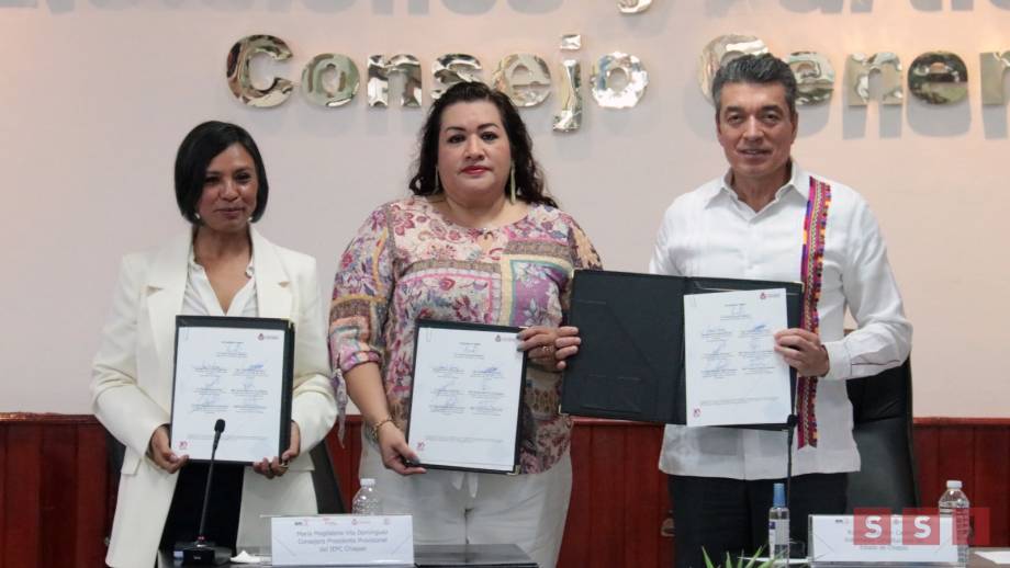 Reitera compromiso el IEPC de trabajar por la integridad de las elecciones y en beneficio de la sociedad chiapaneca Susana Solis Informa