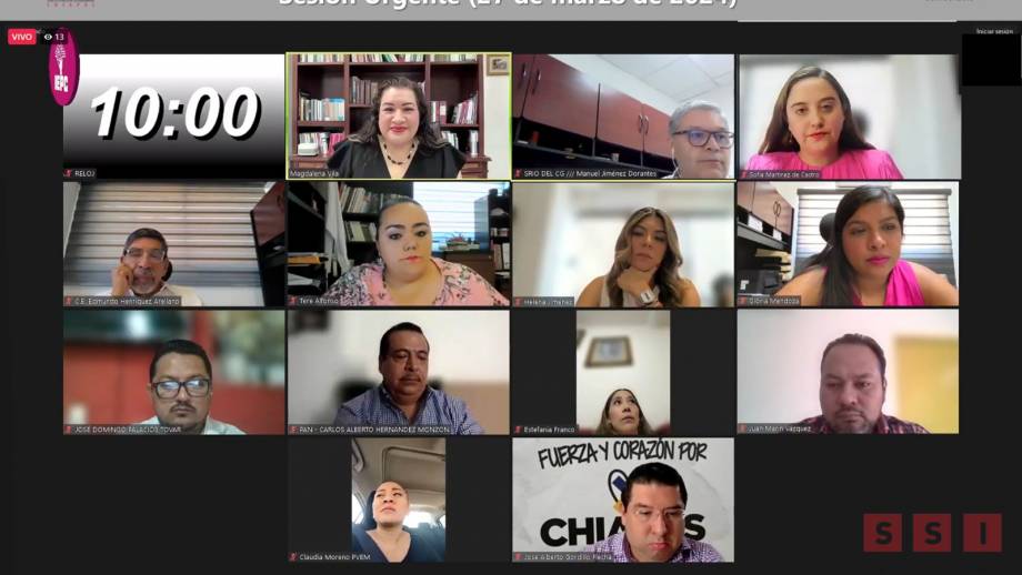 Aprueba CG del IEPC la procedencia de registro de tres candidaturas a la gubernatura de Chiapas - Susana Solis Informa