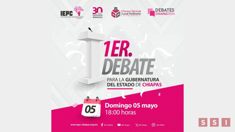 Primer Debate a la Gubernatura será el 5 de mayo Susana Solis Informa