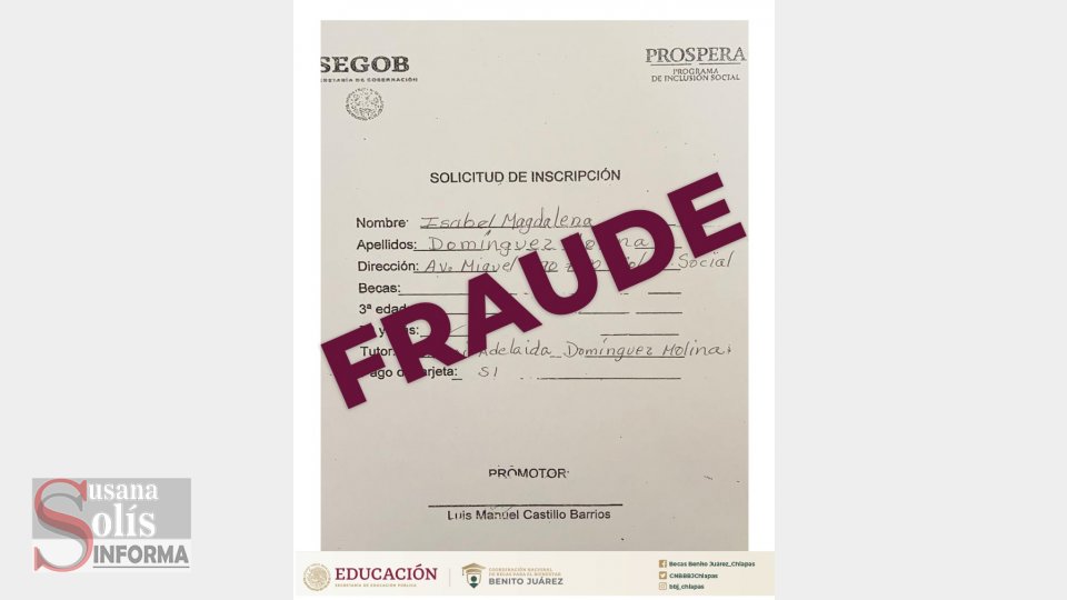 ESTAFAN a la población para ingresar a programas sociales Susana Solis Informa