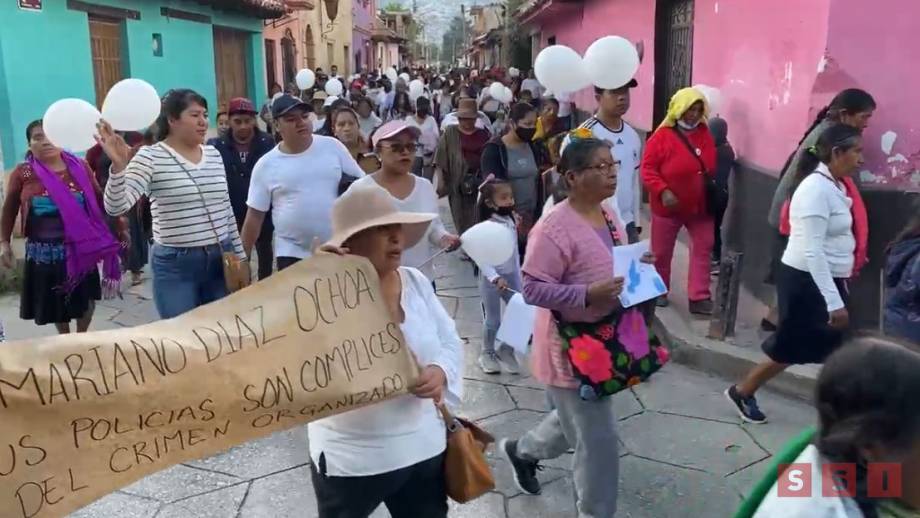 MARCHAN por la paz en los Altos de Chiapas Susana Solis Informa