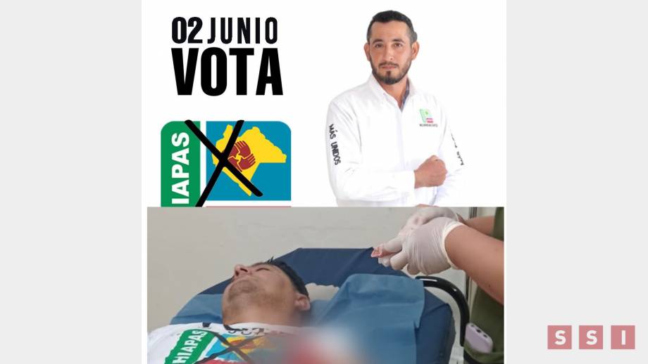 EN MENOS  de 24 horas, atentan contra dos candidatos en Chiapas Susana Solis Informa