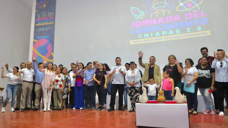 Con gran éxito, concluye la Jornada del conocimiento Chiapas 2.4 - Susana Solis Informa