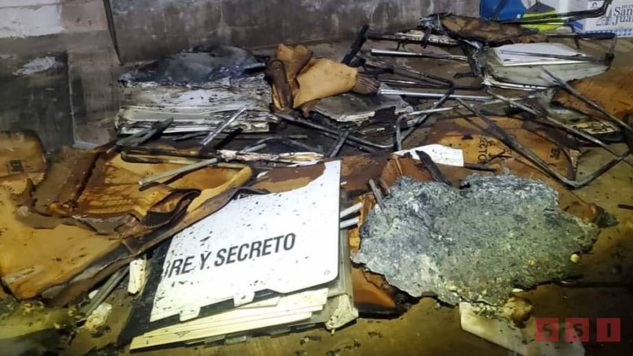 QUEMAN paquetería electoral en Huehuetán Chiapas Susana Solis Informa