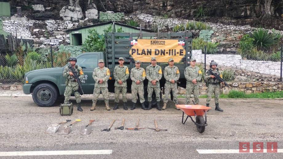 APLICAN Plan DN-III en 16 municipios de Chiapas - Susana Solis Informa