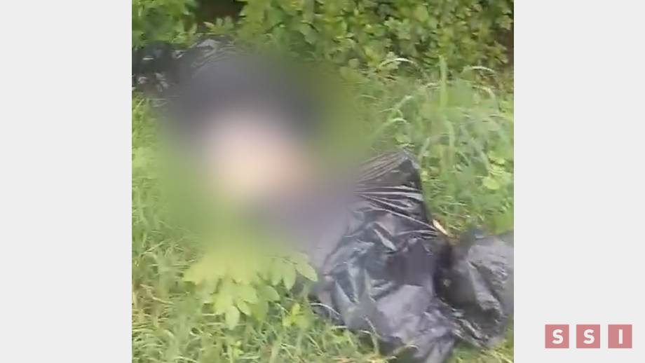 HALLAN cadáver dentro de una bolsa en Suchiapa Susana Solis Informa