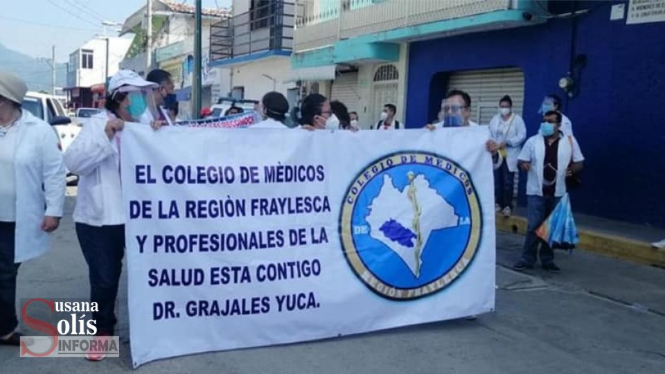 MÁS protestas para exigir la liberación del Dr. Gerardo Grajales Yuca Susana Solis Informa