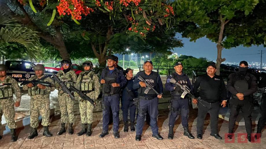 Recorren Policía Municipal y Ejército colonias de Tuxtla para garantizar seguridad de la población - Susana Solis Informa