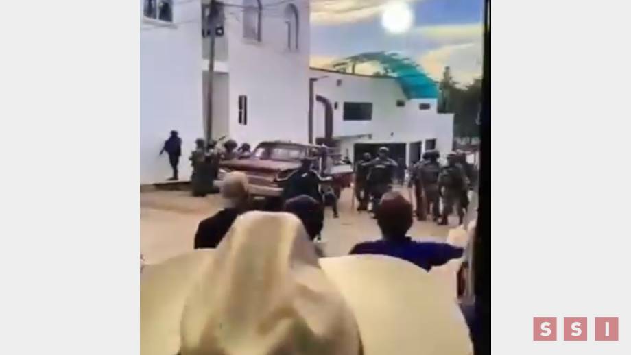 SE ENFRENTRAN pobladores y ejército en Jaltenango Chiapas - Susana Solis Informa