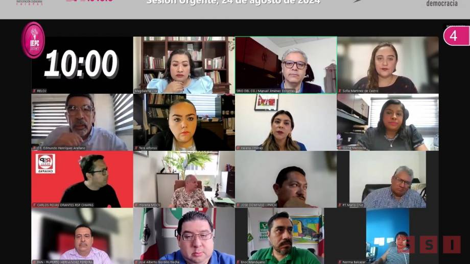 Se mantiene elección en Capitán Luis A. Vidal y Chicomuselo, no habrá en Pantelhó: IEPC - Susana Solis Informa