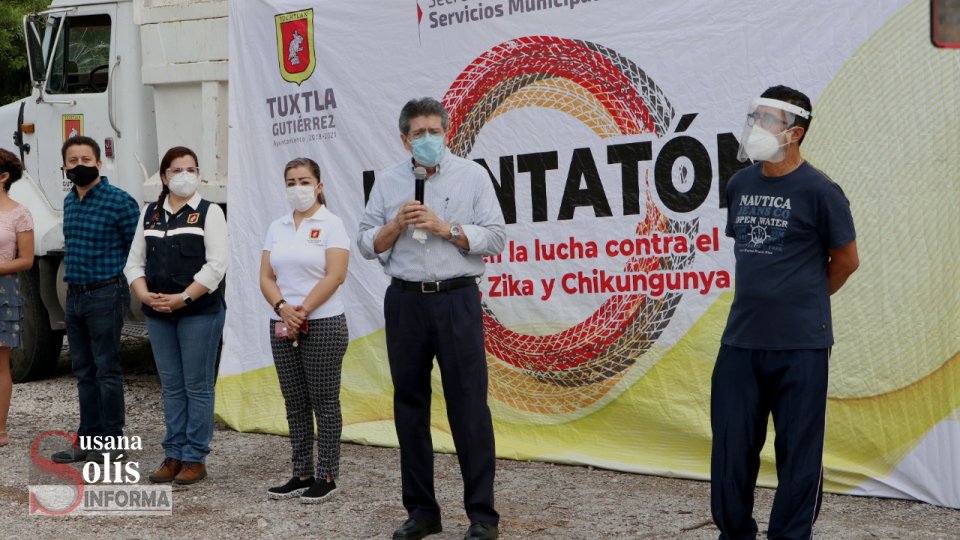 Alcalde Carlos Morales Vázquez arranca “Llantatón 2020” - Susana Solis Informa