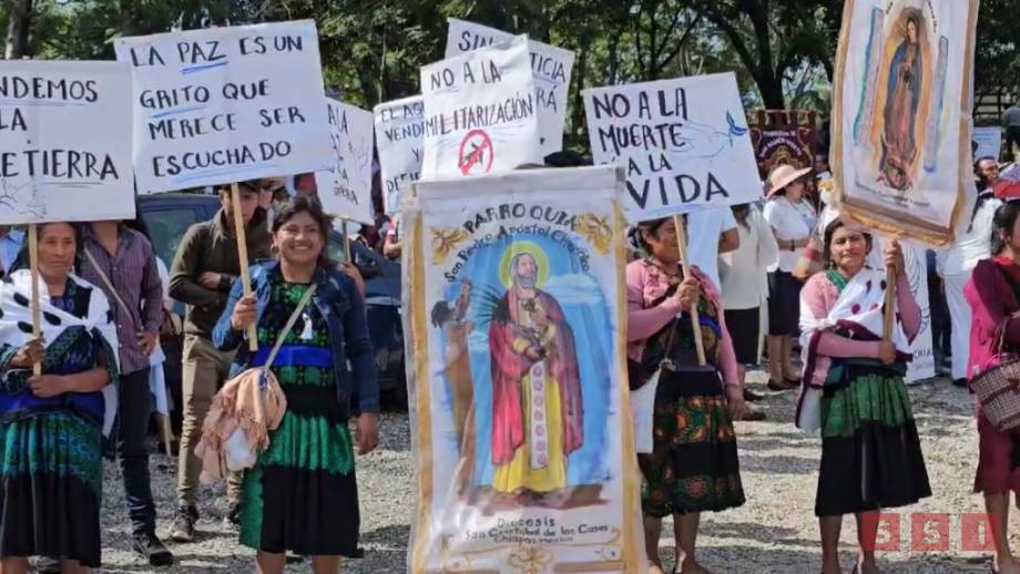 LA IGLESIA CATÓLICA peregrina por la paz en Chiapas Susana Solis Informa