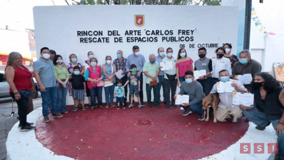 Alcalde Carlos Morales Vázquez reapertura el “Rincón del Arte: Carlos Frey” - Susana Solis Informa
