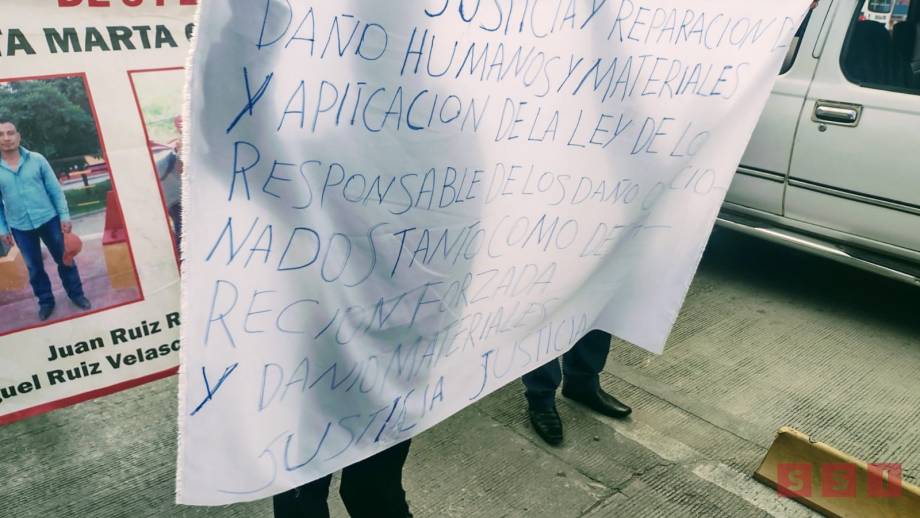 MARCHAN desplazados de Chenalhó - Susana Solis Informa