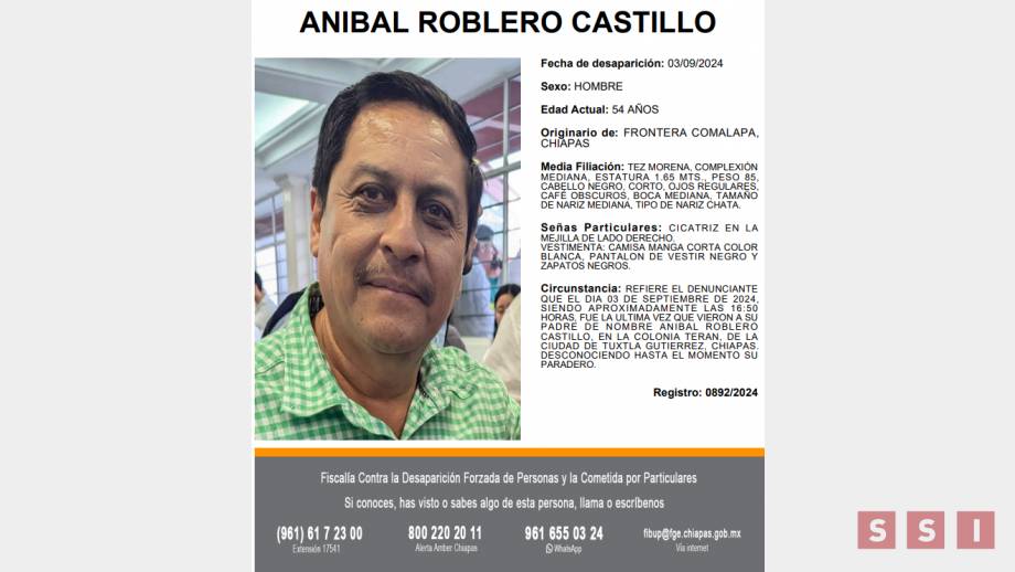 Sin indicios del alcalde electo de Frontera Comalapa; familia suplica ayuda de búsqueda - Susana Solis Informa