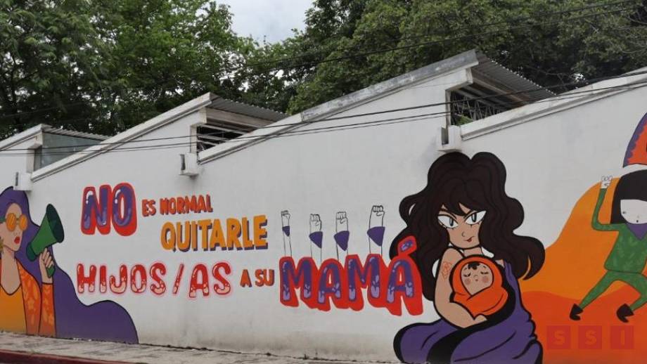 MÁS DE 20 casos se registran en Tuxtla de violencia vicaria; plasman en mural el tema - Susana Solis Informa