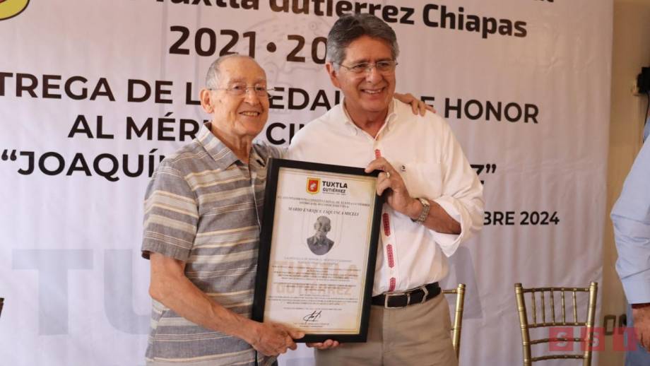 El reconocimiento se otorgó al fundador del tradicional Restaurante “Las Pichanchas”.