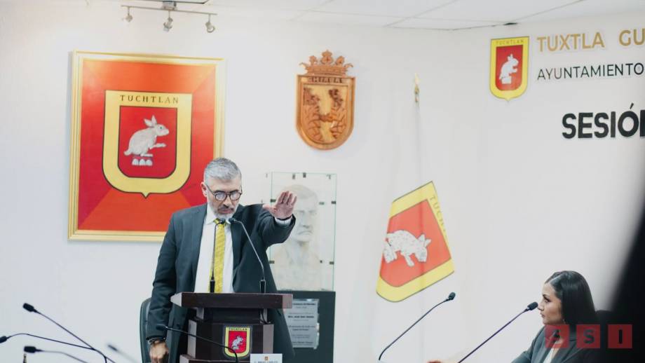 Rinde protesta Angel Torres como presidente municipal de Tuxtla Gutiérrez Susana Solis Informa