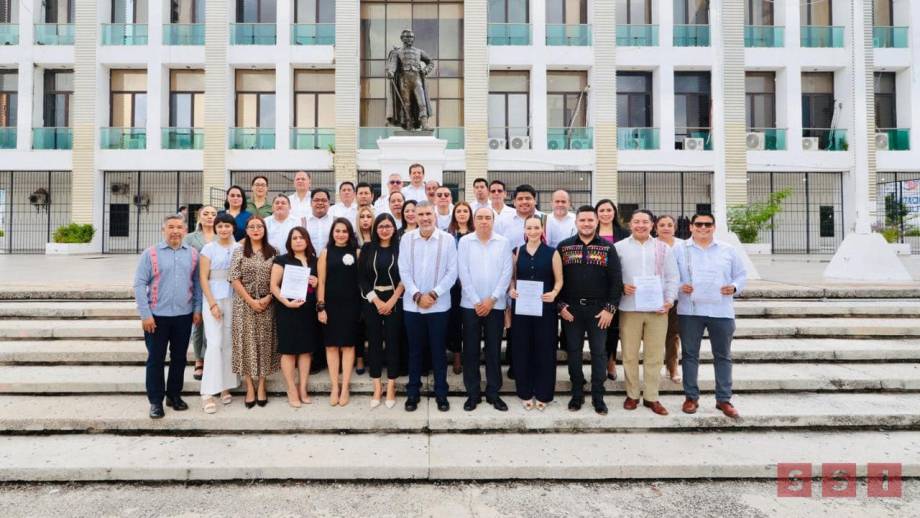 Entrega Ángel Torres nombramiento a titulares de áreas administrativas municipales - Susana Solis Informa