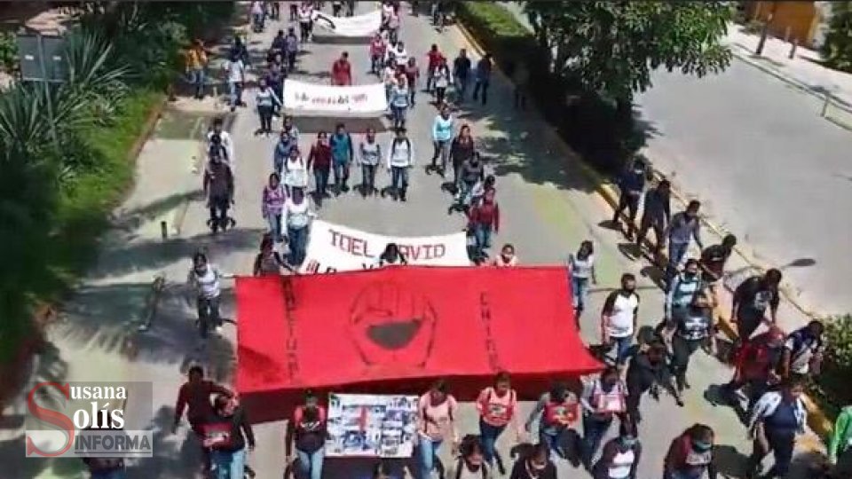 MARCHAN estudiantes, recuerdan represión de hace 17 años - Susana Solis Informa