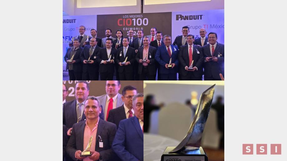 Helmer Ferras reconocido entre los mejores CIO100 de México - Susana Solis Informa