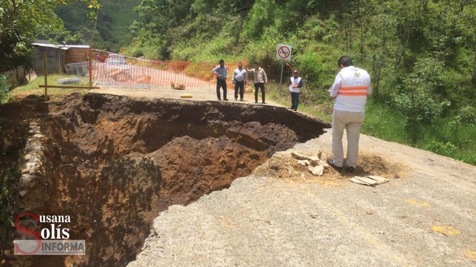 Fuertes lluvias continúan en tramo San Andrés Duraznal-Simojovel